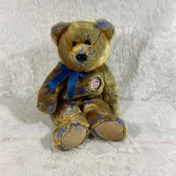 Vintage 2000 Clubby III 12" Ty Beanie Baby Buddy Bear - Picture 9 of 9